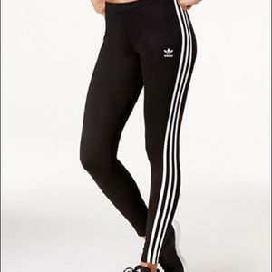 Adidas classic 3 stripe leggings