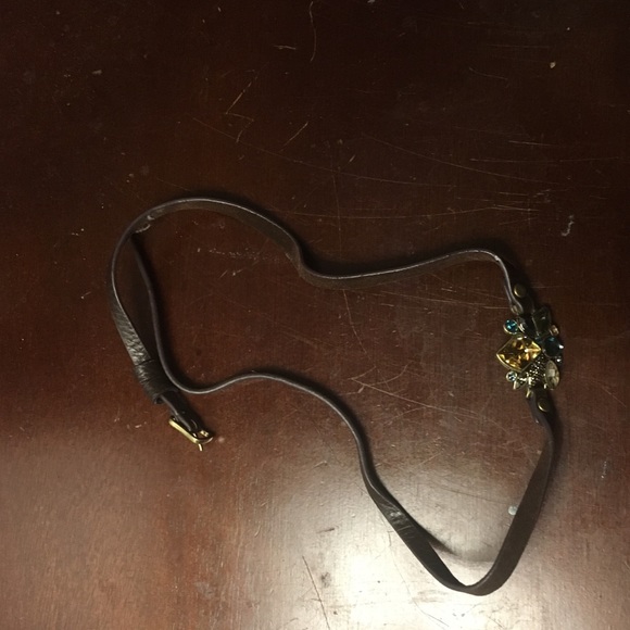 Cute woman's choker