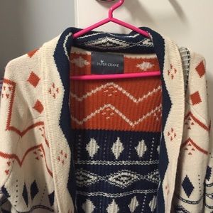 Patterned sweater size SMALL
