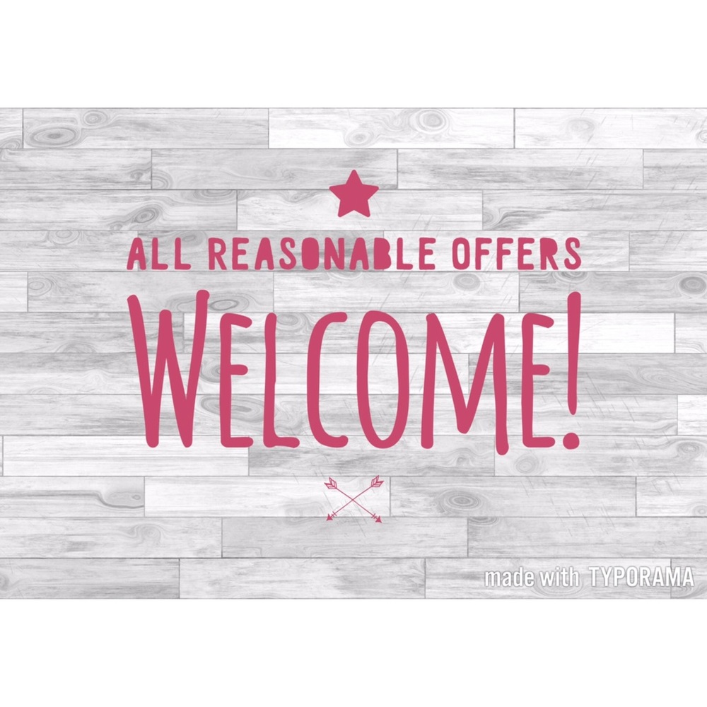 Make an offer! ✨All reasonable offers accepted✨