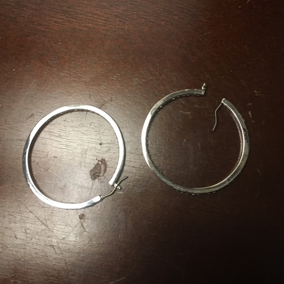 Beautiful hooped earrings