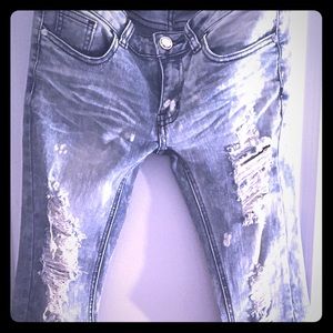 NWT, Acid Wash Jeans