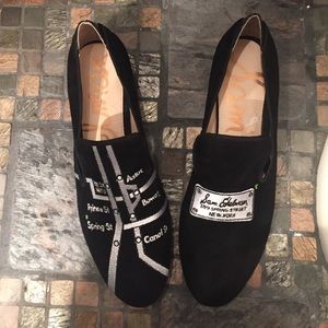 Sam Edelman New York black leather dress shoes