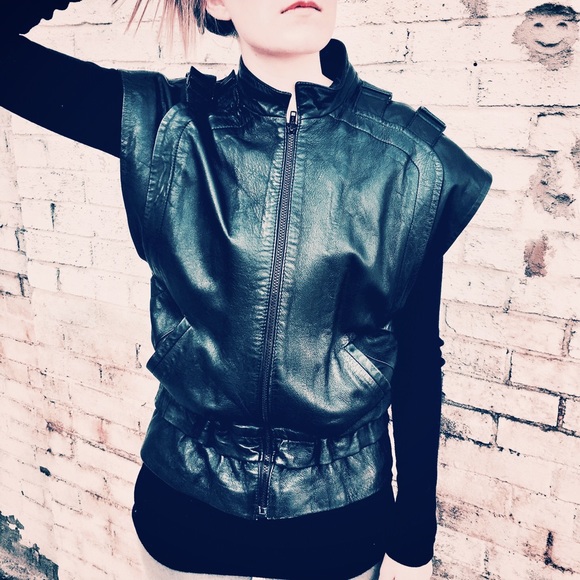 New Wave Leather Vest