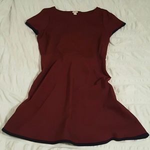 Cap Sleeve Ponti Office Dress