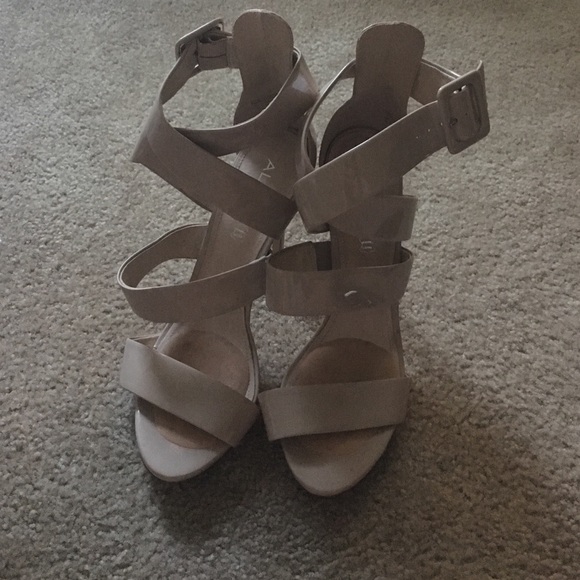Strappy Nude ALDO Heels