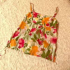 American Eagle Floral Tank 8