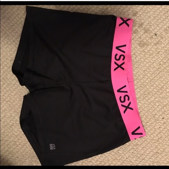 VS PINK spandex shorts