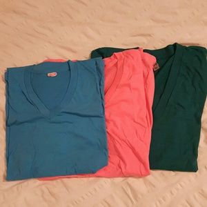3 Pack V Neck Tees