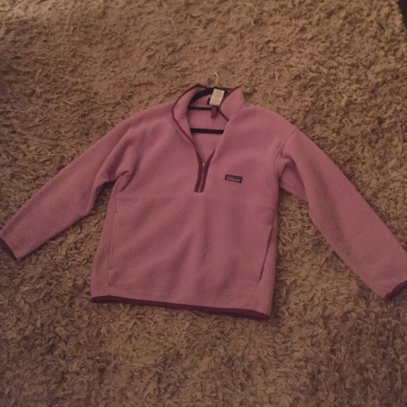 Patagonia pullover, quarter zip