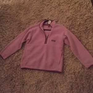 Patagonia pullover, quarter zip
