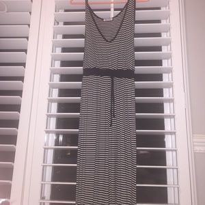 Fitted casual cotton jogger jumpsuit