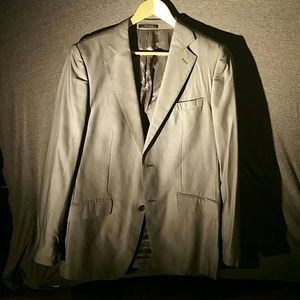 Zara Man Shark Skin Suit Jacket