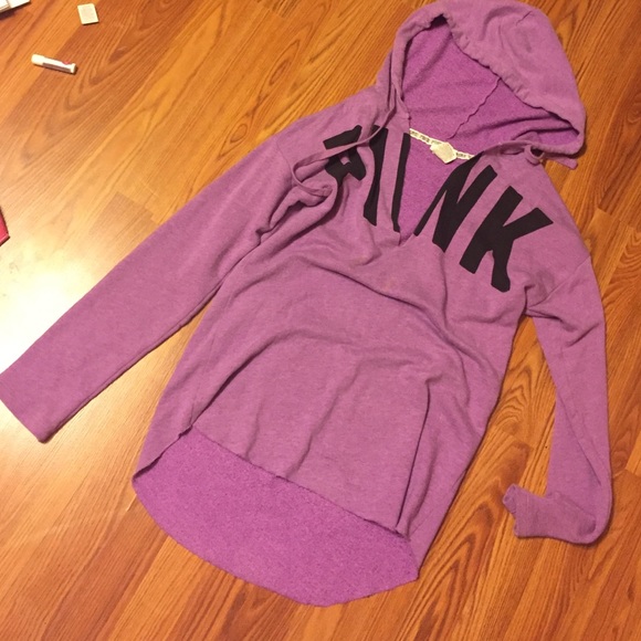 Pink hoodie