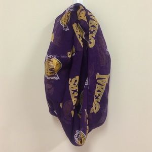 Lakers infinity scarf
