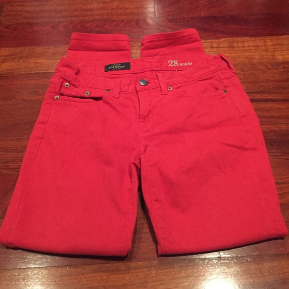 J. CREW TOOTHPICK JEANS