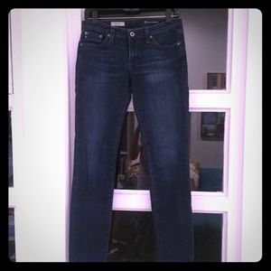 AG cigarette ankle jean, dark wash