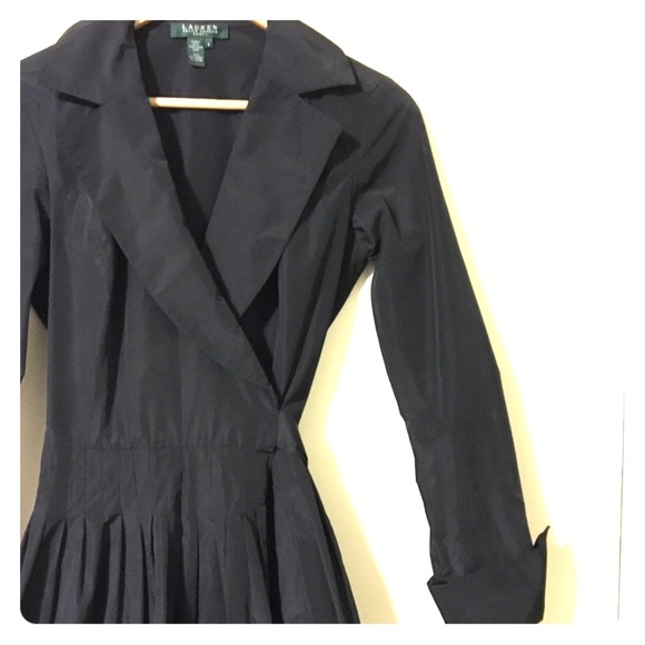 Ralph Lauren pleated midi dress