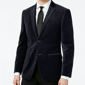 Alfani Red Slim-Fit Sports Coat Medium BLACK