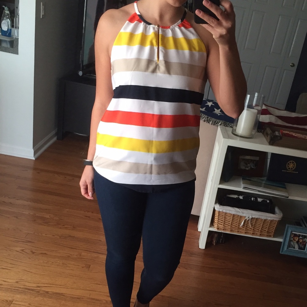 Banana Republic High neck tank
