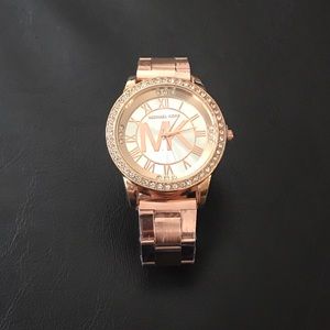 Michael Kors rose gold watch