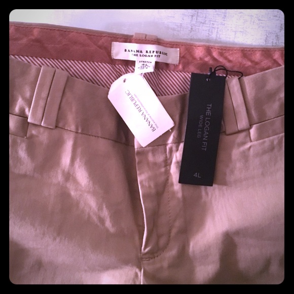 NWT, Banana Republic, wide leg pants