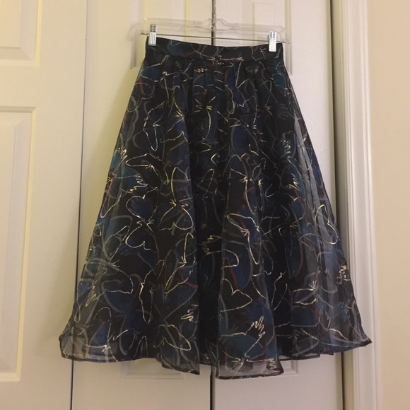 Anthropologie skirt size zero