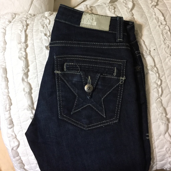 People's liberation dark jeans