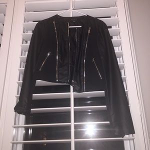 Brand new tags attached Bebe leather jacket
