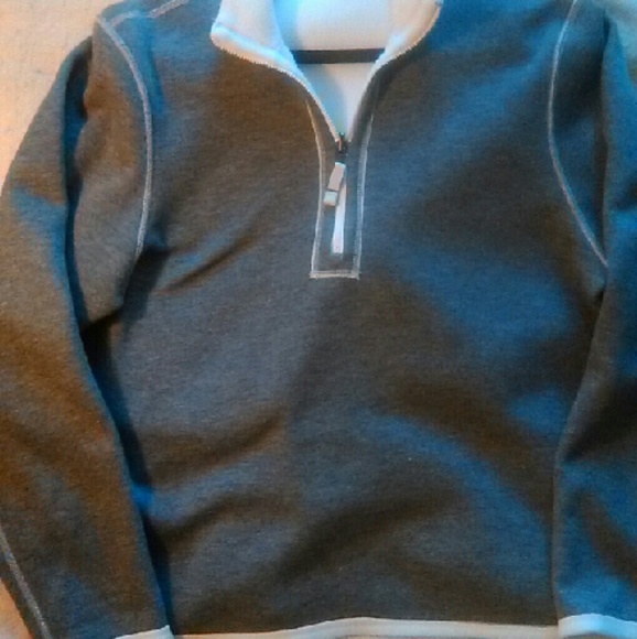 Eddie Bauer Reversible Winter Fleece Pullover