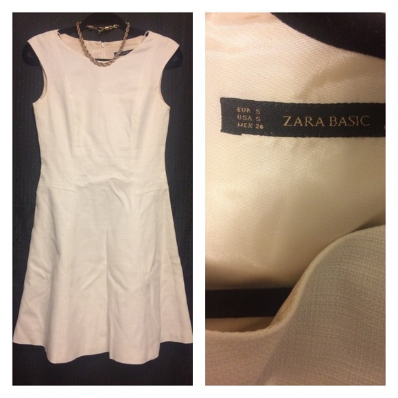White Zara dress