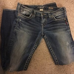 Silver 29 Skinny jeans