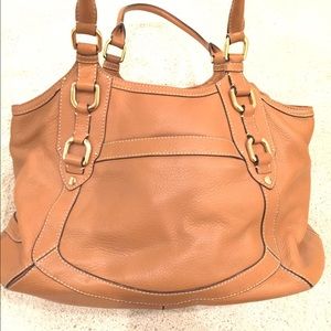 Cole Haan Camel Leather Bag