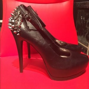 Studded High Heels