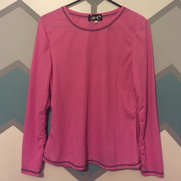 Light-weight Pink Thermal Longsleeve