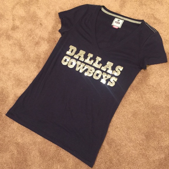 SOLD! VS PINK Dallas Cowboys Bling Tee