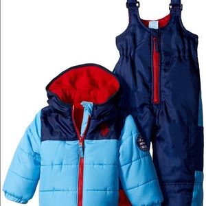 US Polo boy snowsuit 24 month NWT