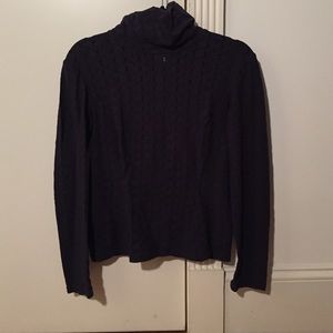 LOVER navy turtleneck