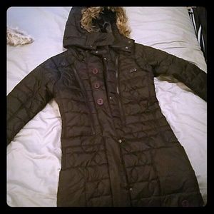 DC black winter jacket