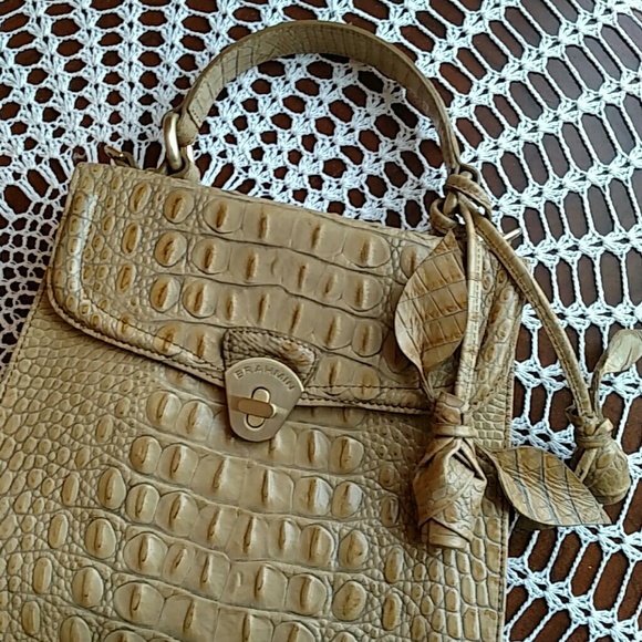 Brahmin Bags Brahmin Vittoria Rose Natural Lady Melbourne Purse