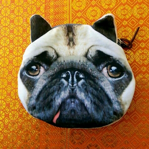 Accessories - Pug Change Purse! french bulldog bag dog