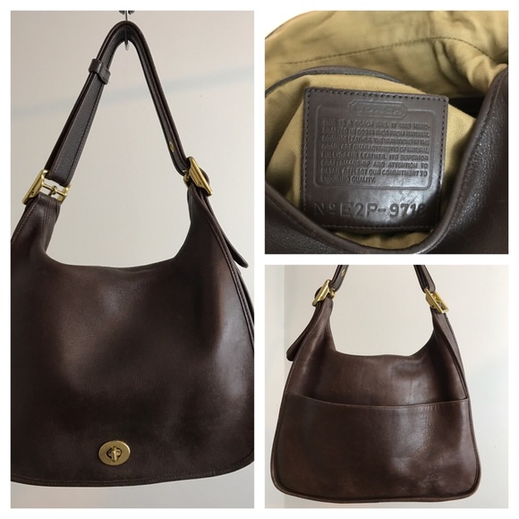 Vintage genuine leather Coach purse