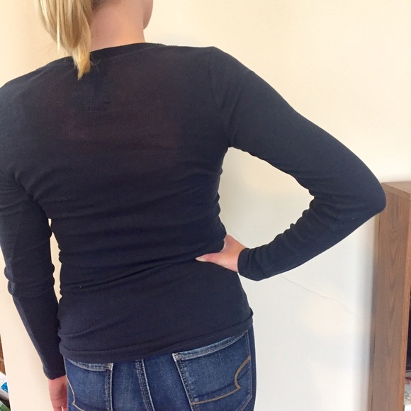 Hollister Long Sleeve Henley - Picture 2 of 2