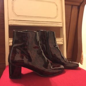 J.Crew Tortoise Patent Boot