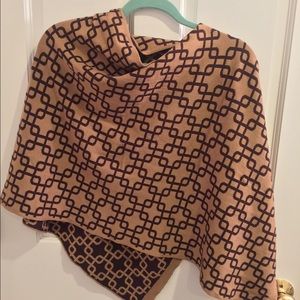 Reversible Poncho Sweater, Scarf and Shawl trio