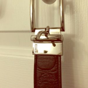 Coach Men's Reversible belt