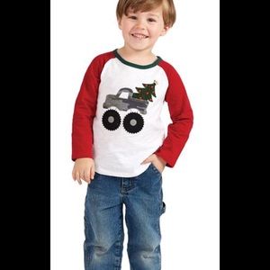 NWT Mud Pie Camo Truck Shirt