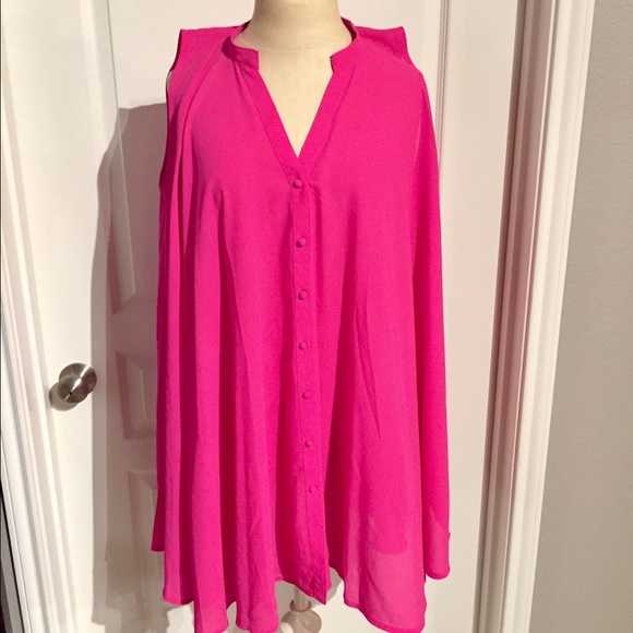 Hot pink tunic