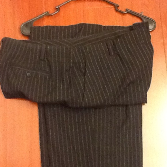 Pin striped dress slacks