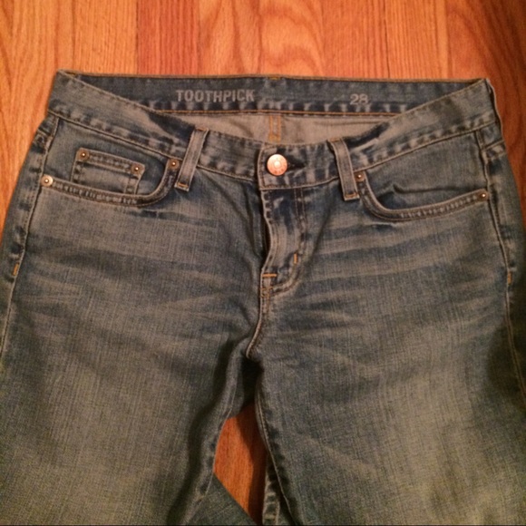 J. CREW Toothpick jeans